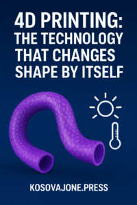 4D Printing: The Technology That Changes Shape by Itself – The Future is Here